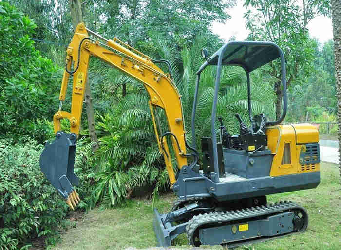 小挖機(jī)操作技巧